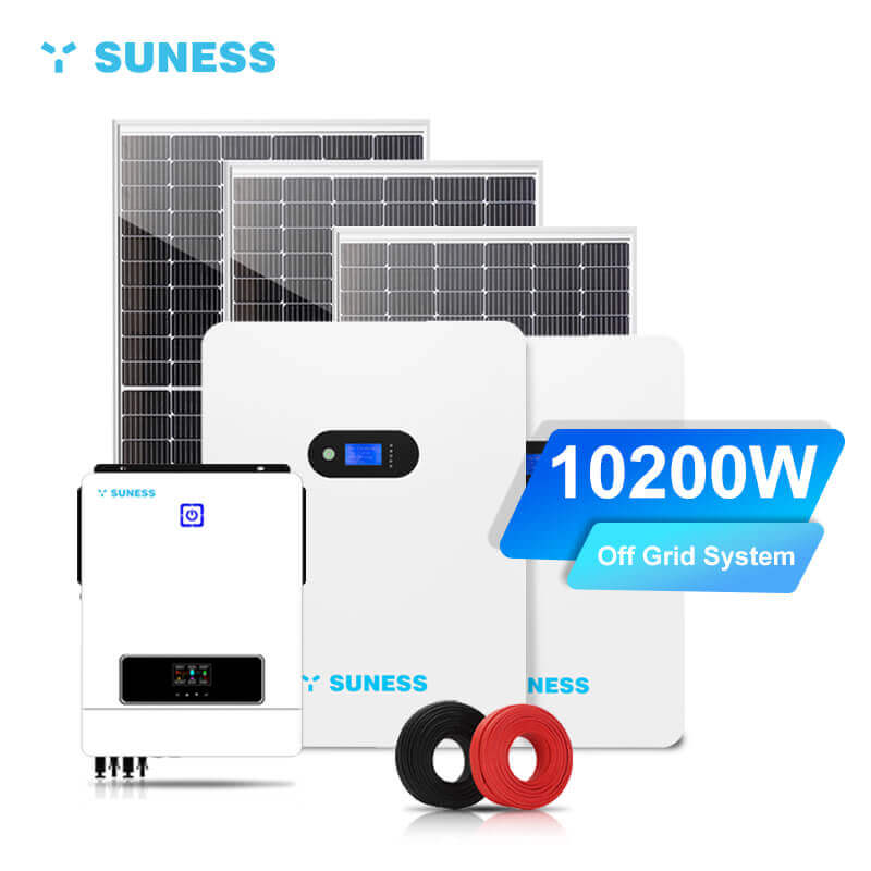 10KW System| LiFePO4 Battery | Solar Inverter